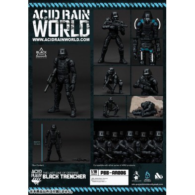 PBB-AR006"Black Trencher黑戰壕兵"1:18動作人偶